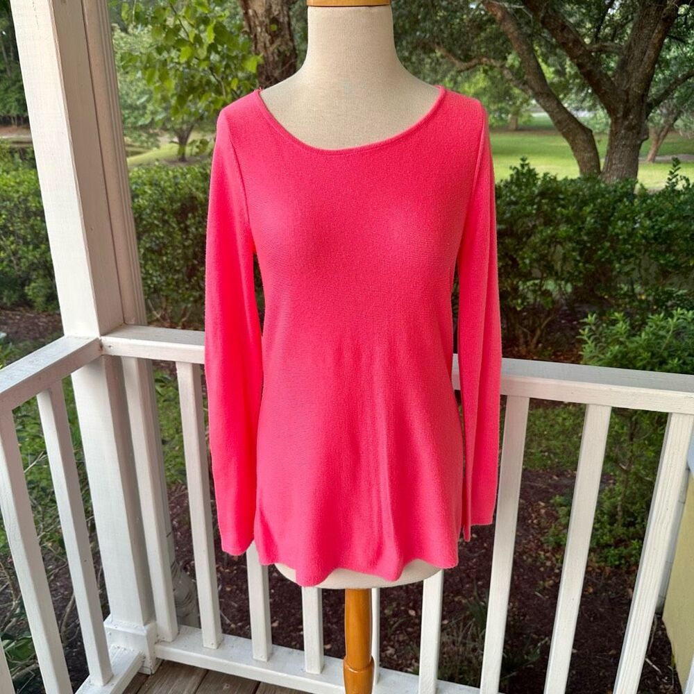 Lilly Pulitzer Twisted Back Lightweight Sweater